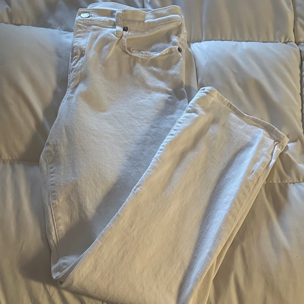 GAP Women's Light Cream Skinny Jeans